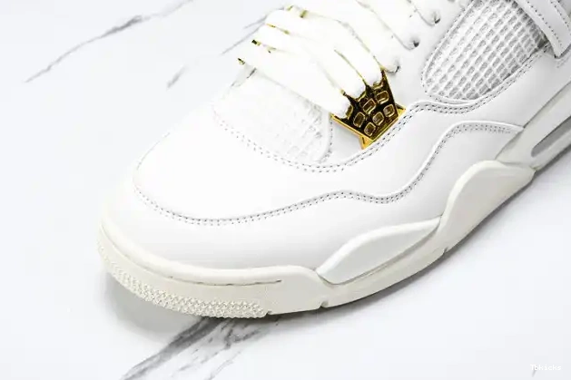 Cheap TBK Gold 4 AQ9129-170 Jordan Retro Metallic 0525